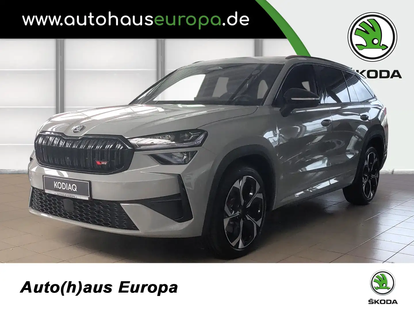 Skoda Kodiaq 2.0 TSI DSG RS AHK ACC210 Matrix 4xSHZ NAVI WSS Grau - 1