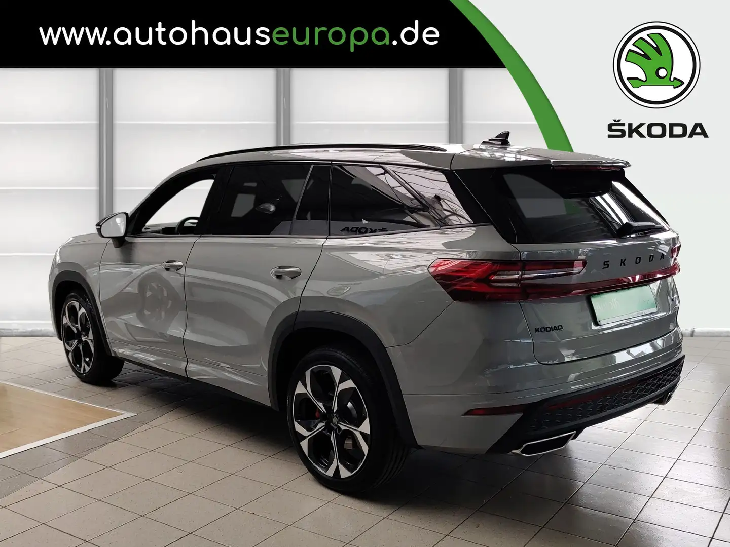 Skoda Kodiaq 2.0 TSI DSG RS AHK ACC210 Matrix 4xSHZ NAVI WSS Grau - 2