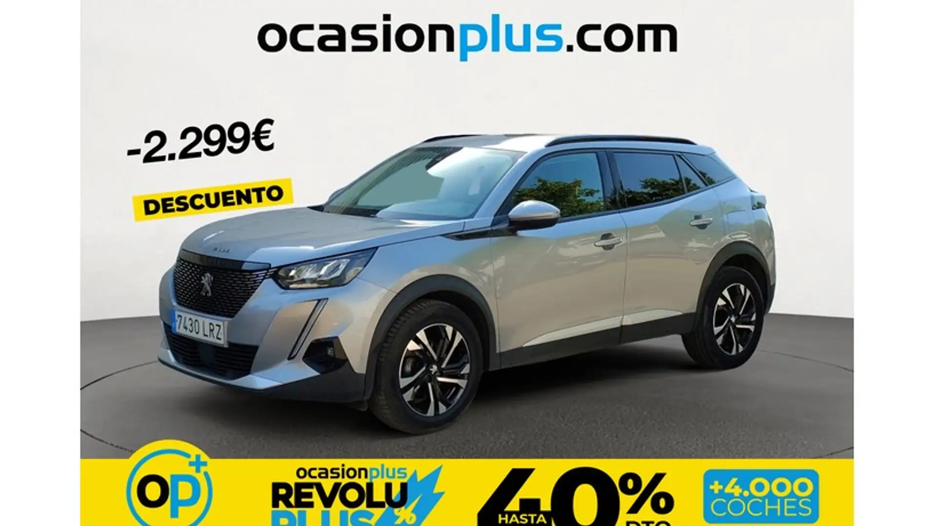 Peugeot 2008 1.2 PureTech S&S Allure Pack 130 Grau - 1