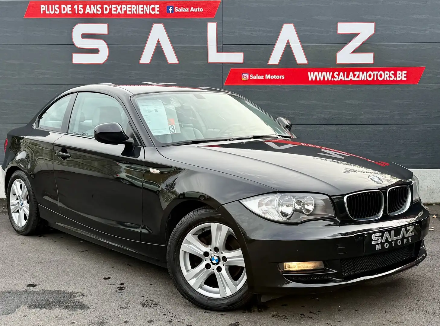 BMW 118 118 d_COUPE_CUIR_CLIM_ECRAN_JANTES_ Noir - 1