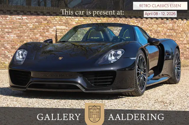 Porsche 918 Spyder "Low kilometers - Just over 7.000 kilometer