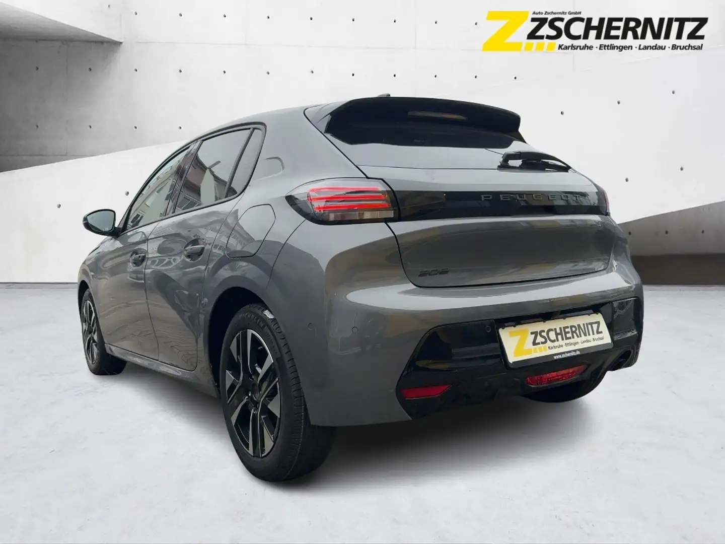 Peugeot 208 1.2 PureTech 100 Allure 360 LM LED KlimaA Grau - 2