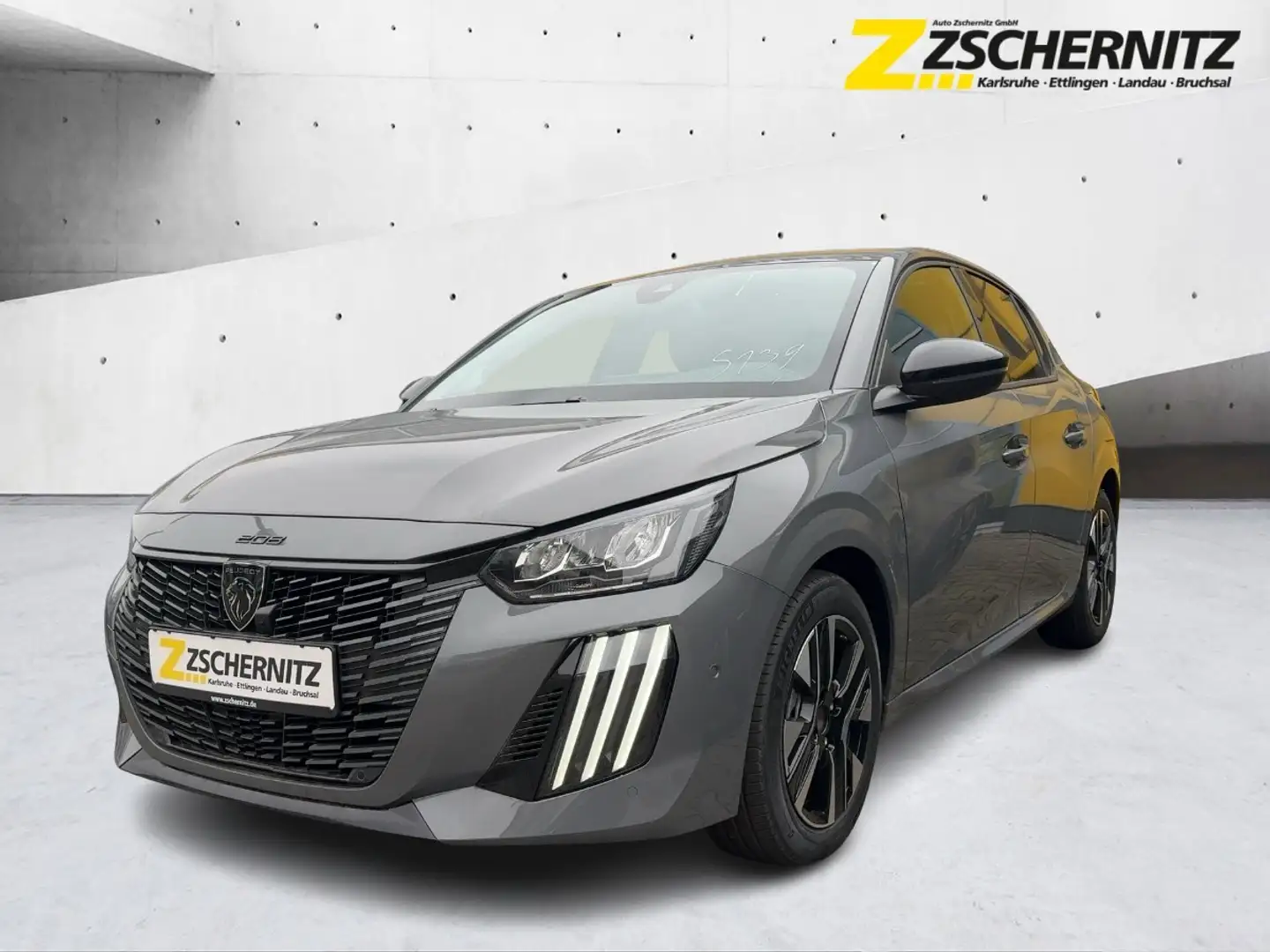 Peugeot 208 1.2 PureTech 100 Allure 360 LM LED KlimaA Grau - 1