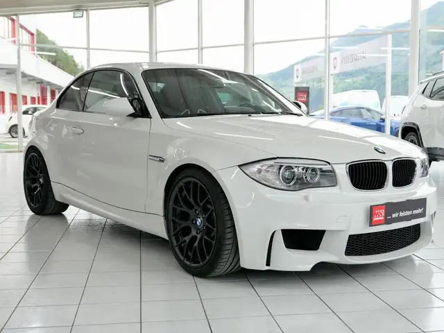 BMW 1er M Coupé M1 Coupe *MOTORSPORT SITZE*ALPINWEISS*NAVI PAKET*