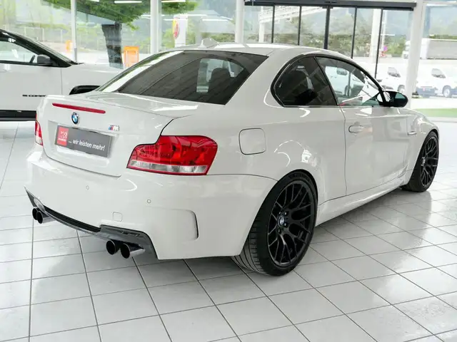 BMW 1er M Coupé 1er M Coupé *MOTORSPORT SITZE*ALPINWEISS*NAVI* Ansicht 7