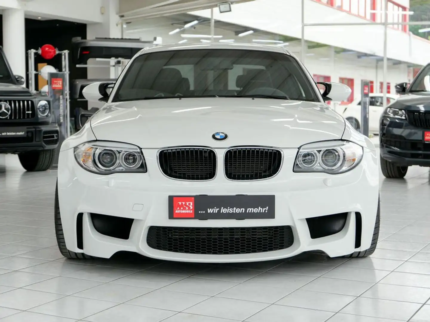 BMW 1er M Coupé 1er M Coupé *PERFORMANCE-SITZE*ALPINWEISS*NAVI* Weiß - 2