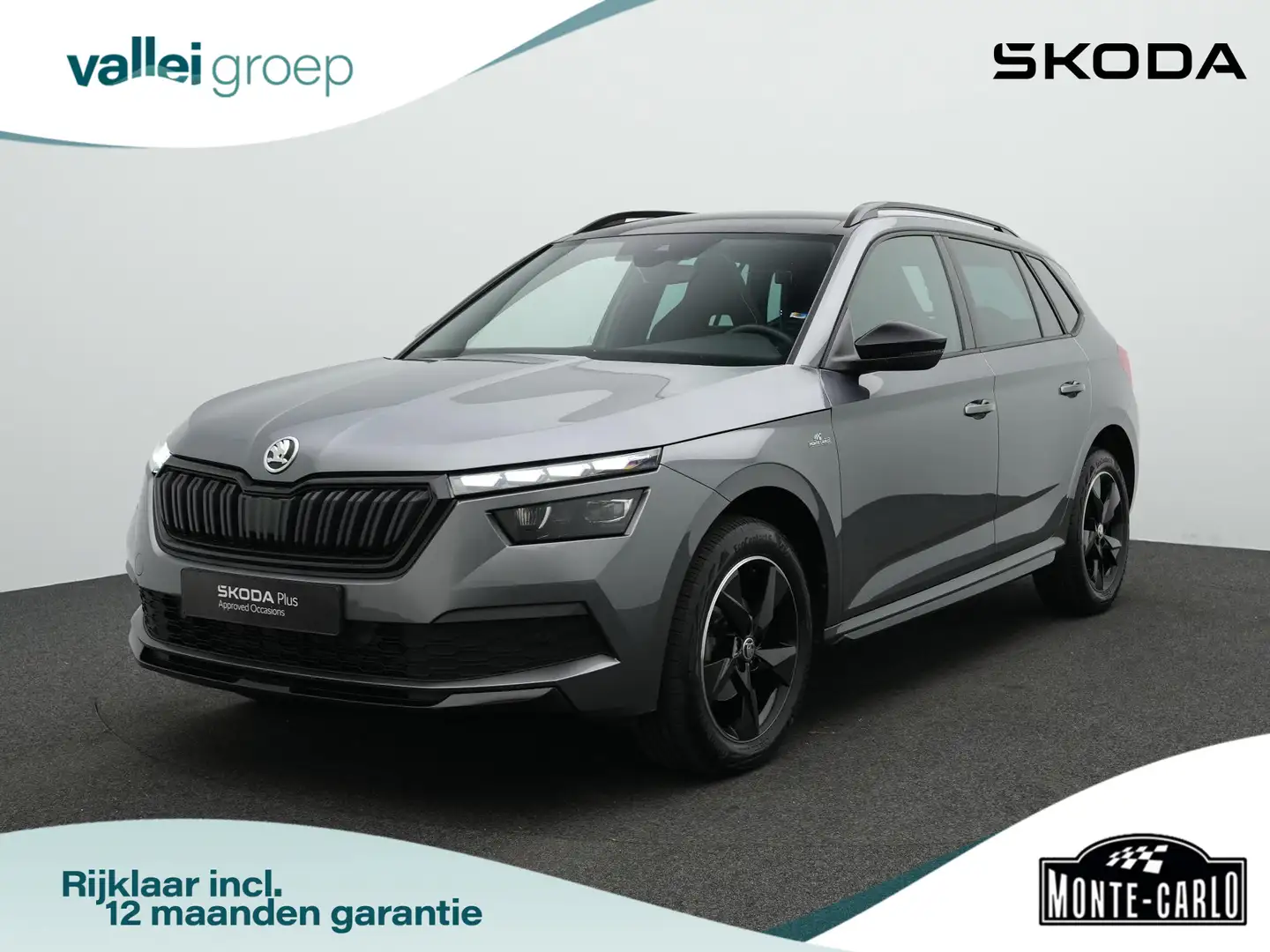 Skoda Kamiq 1.0 TSI 110 pk DSG DSG Monte Carlo | Panoramadak | Grigio - 1