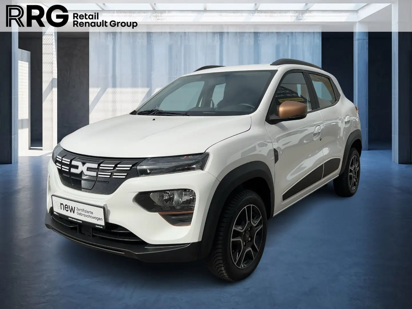 Dacia Spring Extreme CCS 65 Kamera Navi LED Weiß - 1