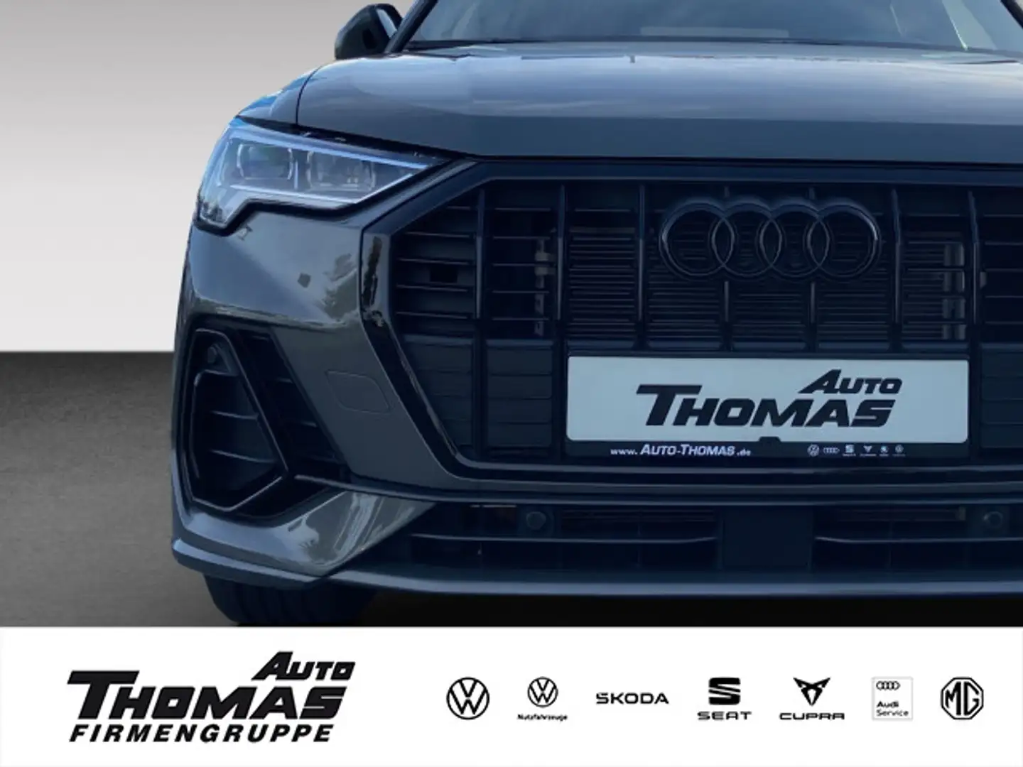 Audi Q3 35TDI 110kW s-tronic S line *AHK*PARK PLUS*NA Grau - 1