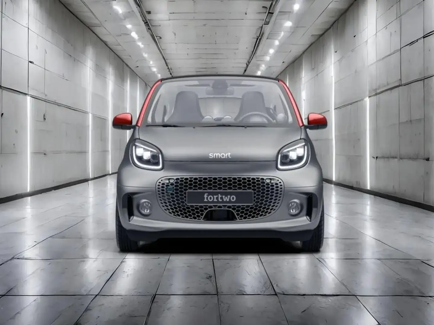 smart forTwo EQ  PASSION+EXCL.+PLUS-PAK.+PANO+KAM.+LED Gris - 2