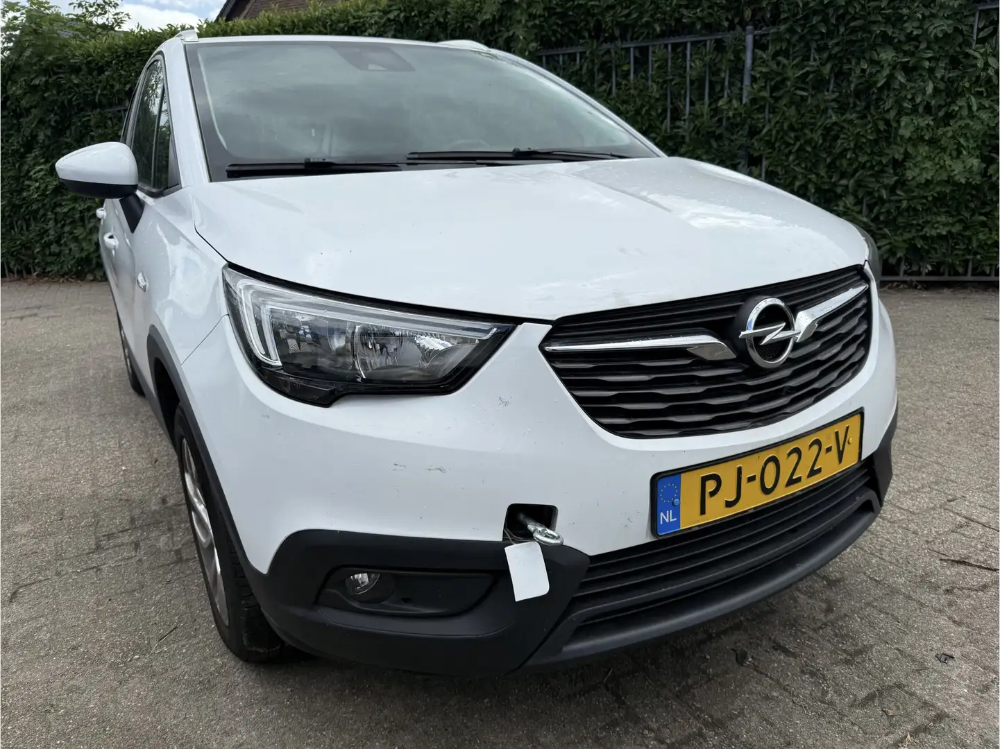 Opel Crossland X 1.2T (MOTOR KAPOT) Wit - 2