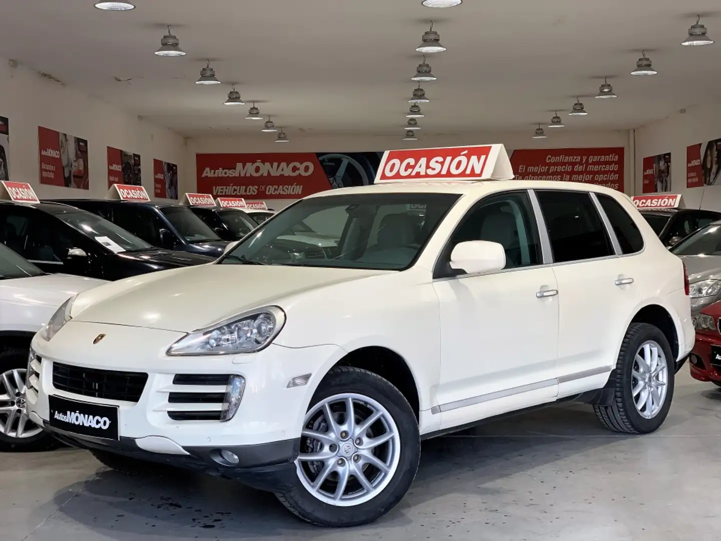 Porsche Cayenne Diesel Aut. Blanc - 1