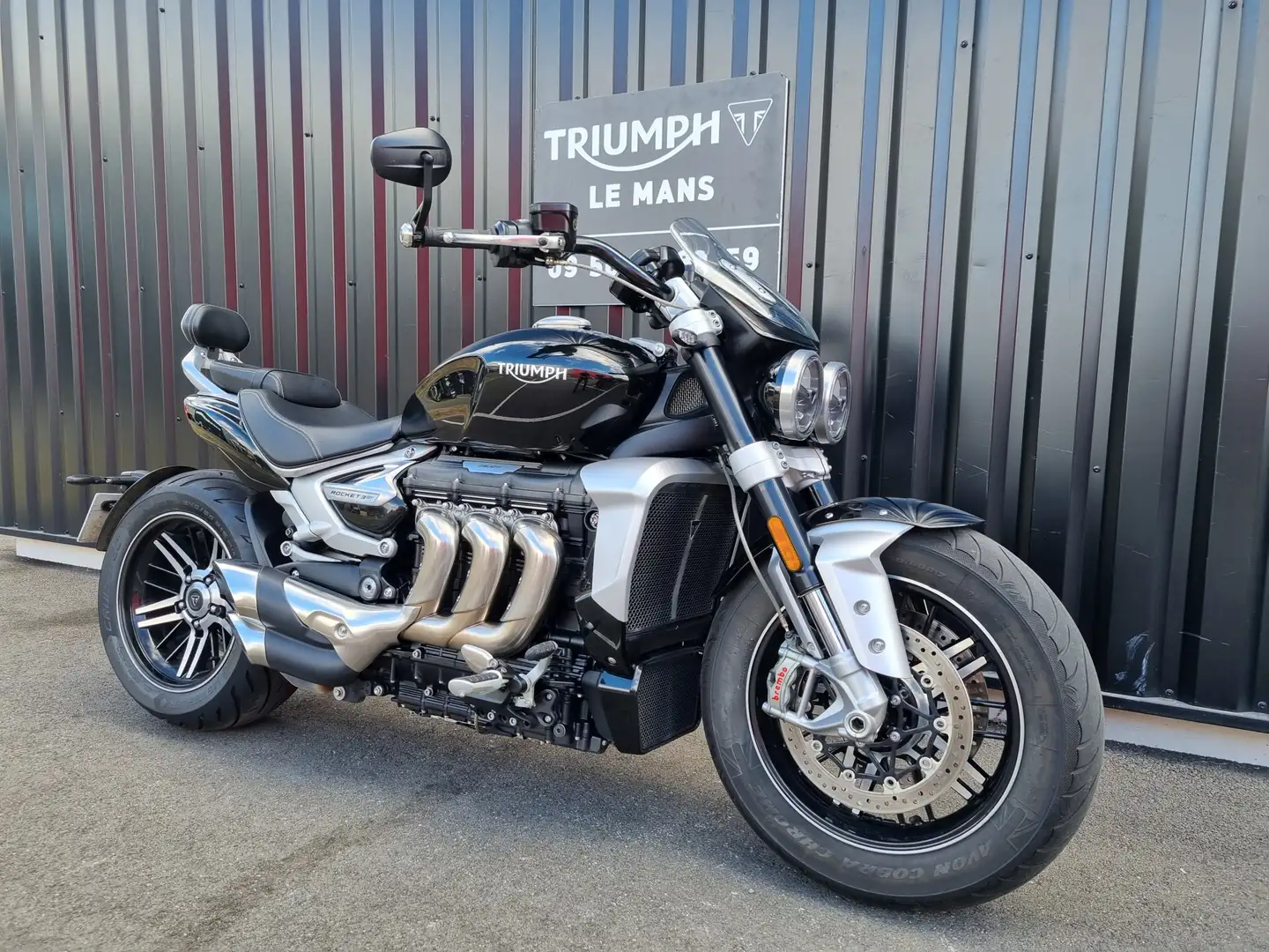 Triumph Rocket 3 GT Чорний - 2