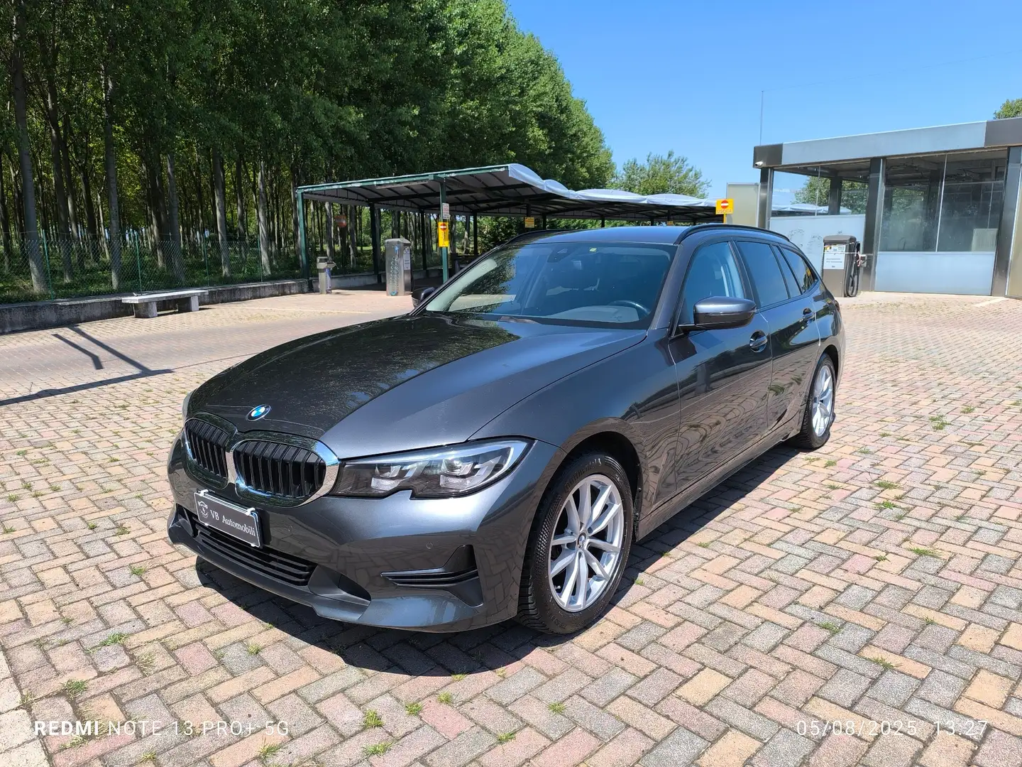 BMW 318 318d 48V Touring Business Advantage Grigio - 1
