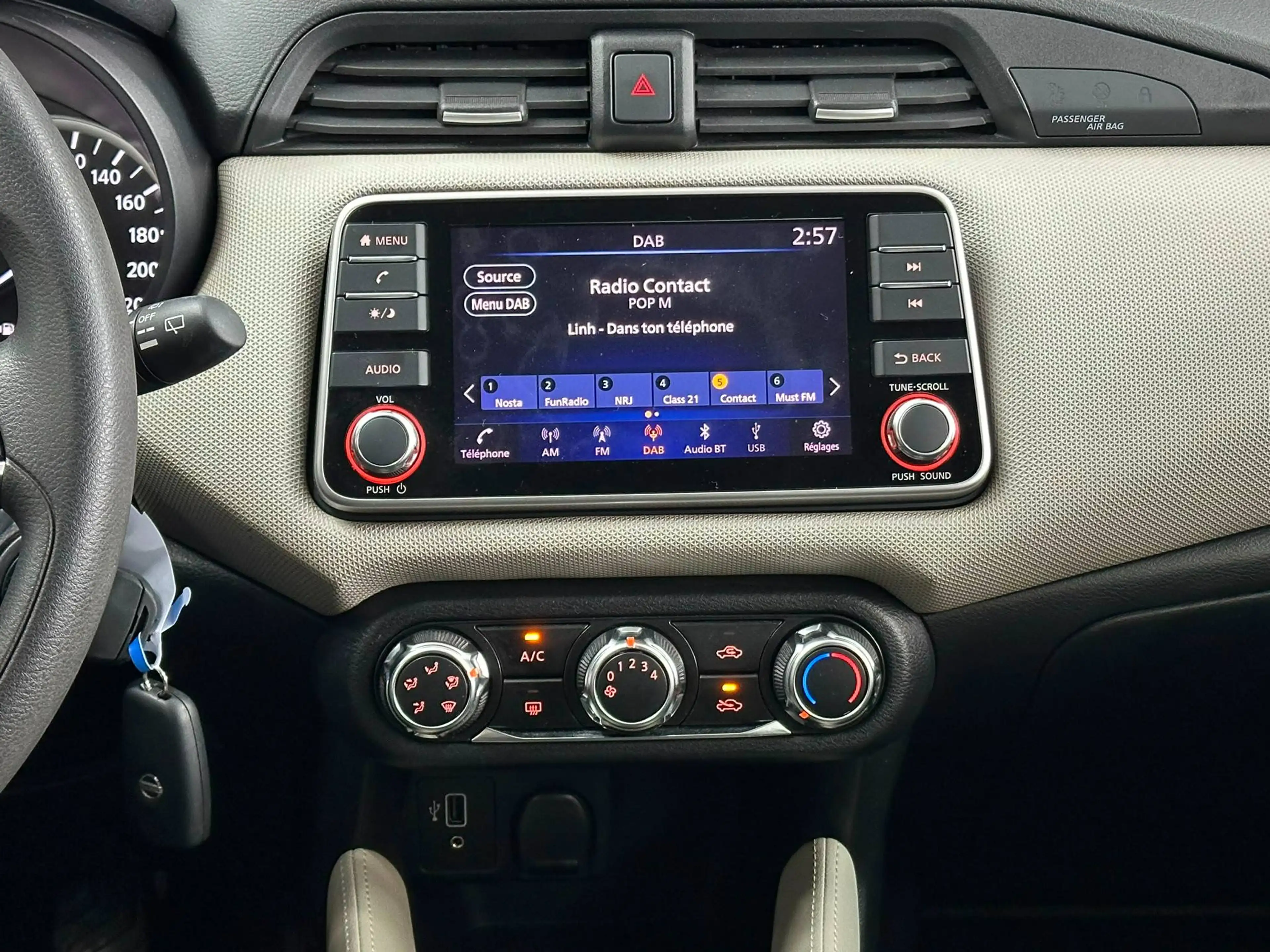 Nissan Micra 🟢1.5 DIESEL 90CV -  1ER PROPR. - AIRCO - ANDROID AUTO - APPLE CARPLAY — photo 13