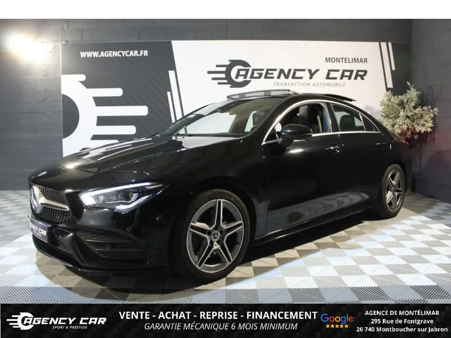Mercedes-Benz CLA 220 220D 8G-DCT AMG Line - Suivie 100% Noir - 1