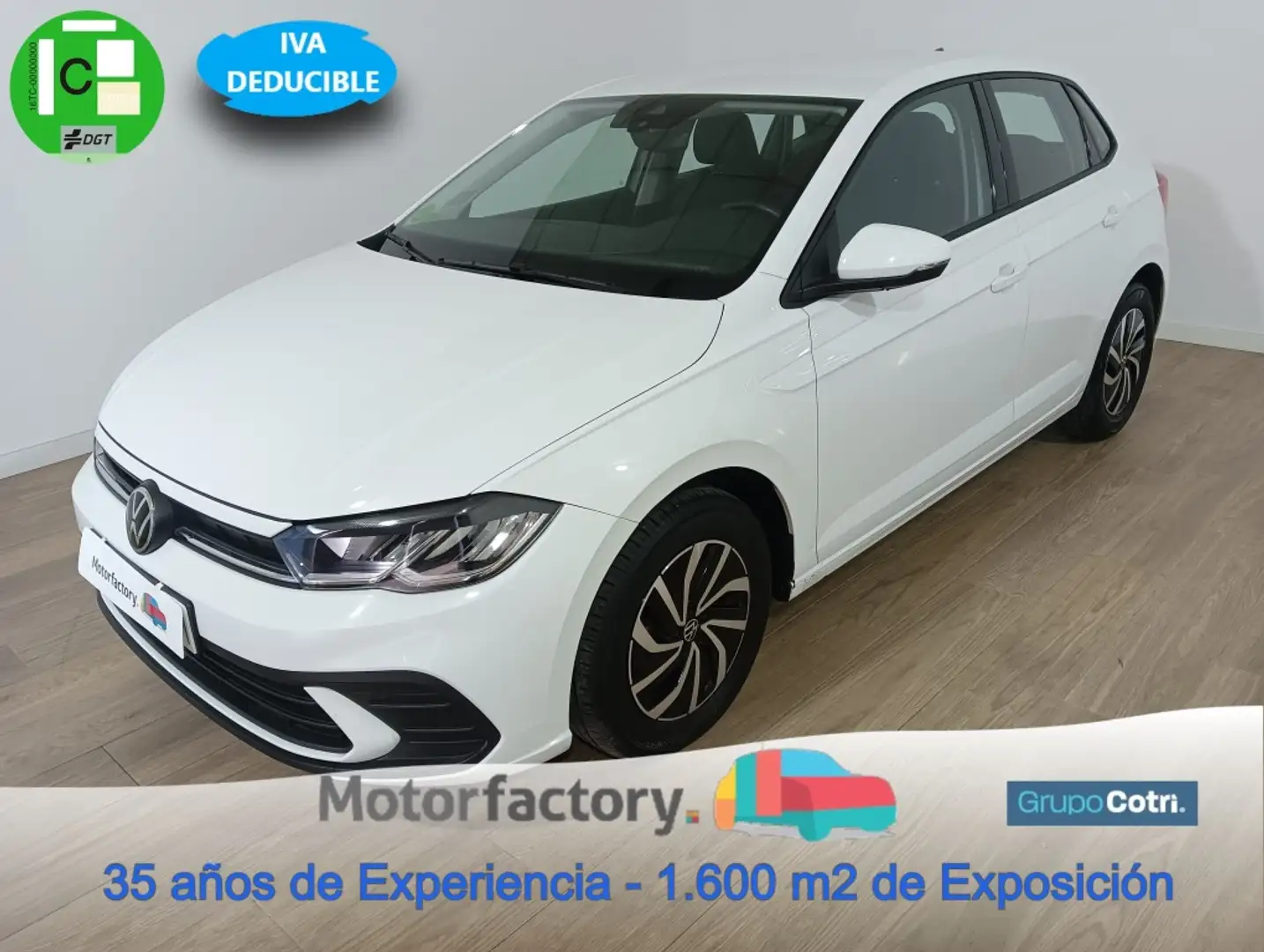 Volkswagen Polo 1.0 TSI Life 70kW Blanc - 1