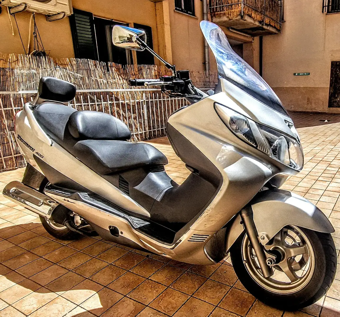 Suzuki Burgman 400 400 AN Argintiu - 2