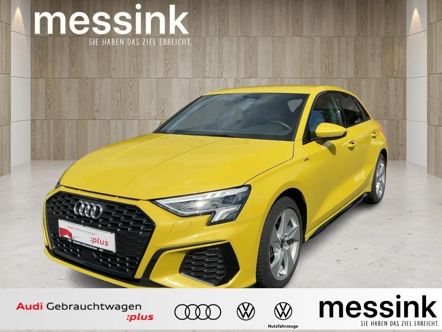 Audi A3 Sportback 35 TFSI S-Line *LED*SHZ*2-Zonen*Navi* Gelb - 1