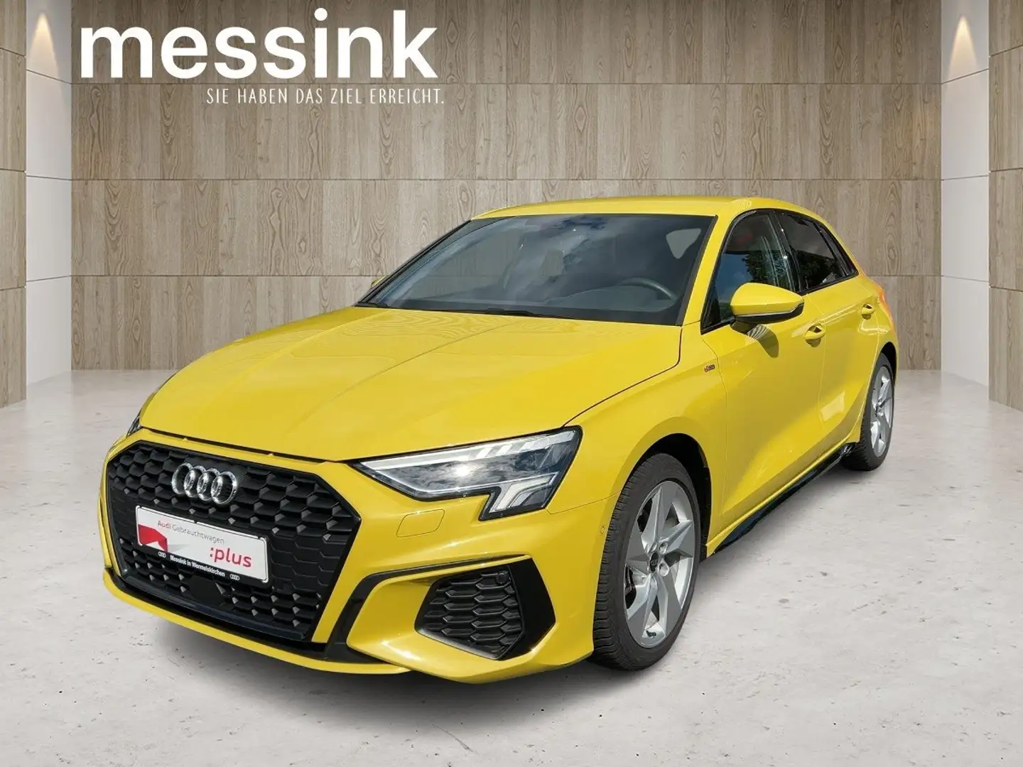 Audi A3 Sportback 35 TFSI S-Line *LED*SHZ*2-Zonen*Navi* Gelb - 2