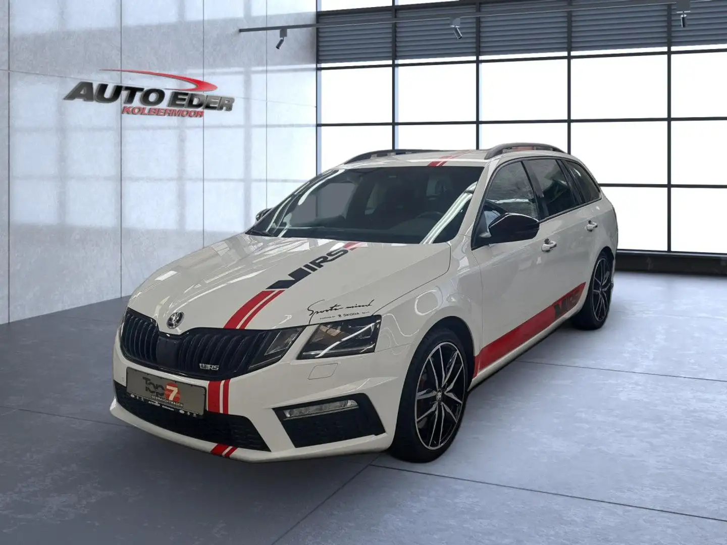 Skoda Octavia RS 245 Bluetooth LED Vollleder Klima Weiß - 2
