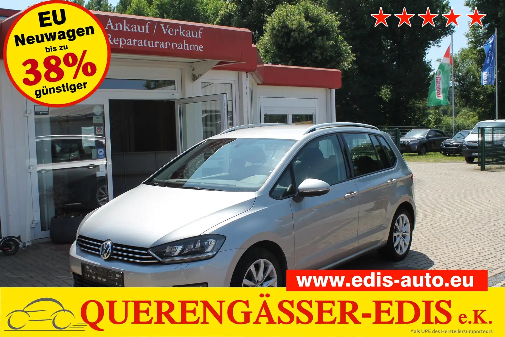 Volkswagen Golf Sportsvan 1.4TSI BMT "CL-Maraton Edition" 92KW 92 kW (125... Silber - 1