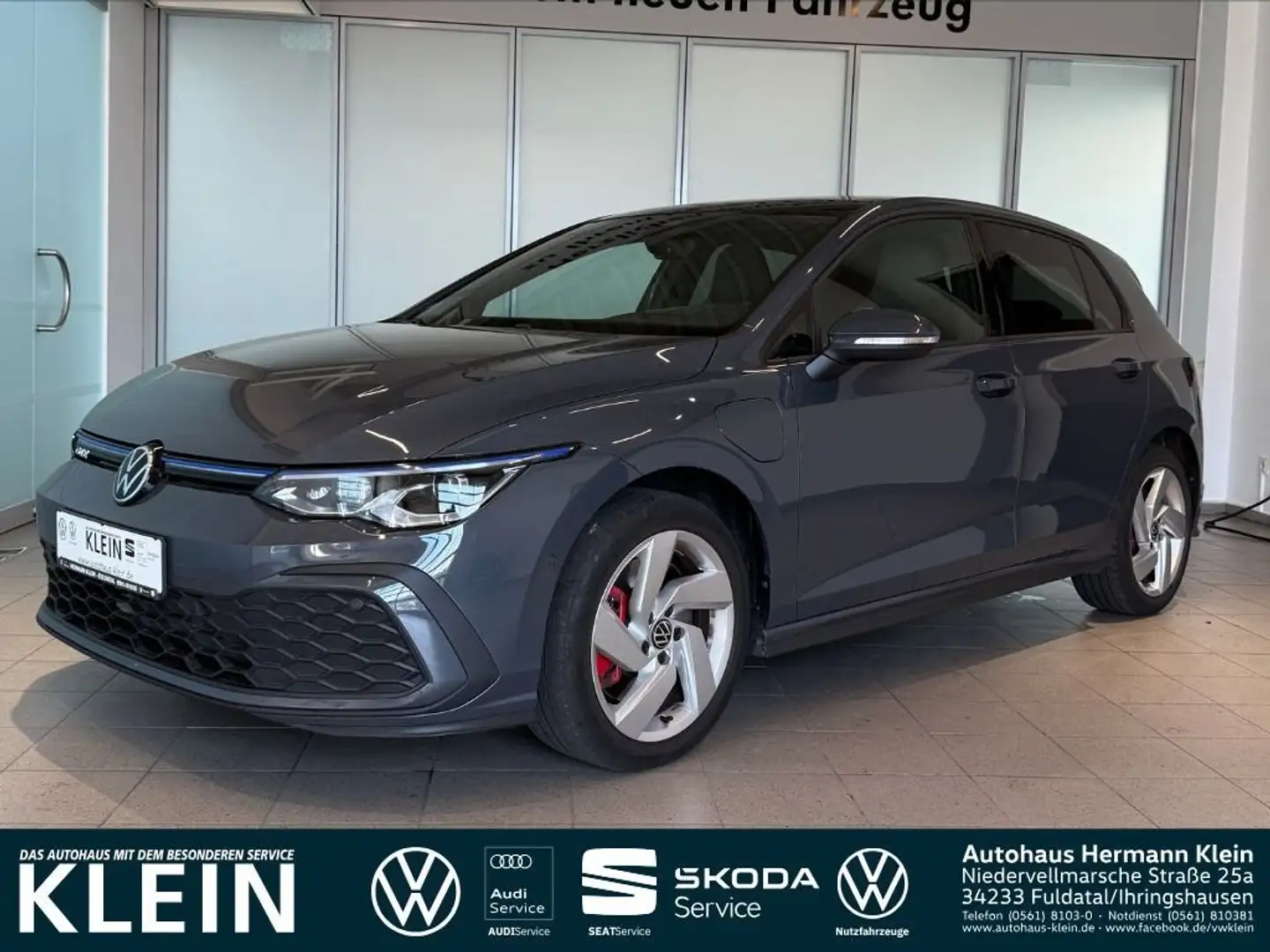 Volkswagen Golf GTE VIII 1.4 TSI eHybrid Alarmanlage, PANO, AHK Gris - 1