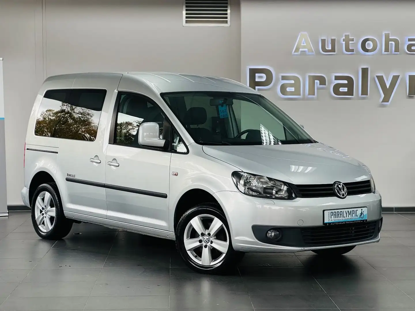 Volkswagen Caddy Roncalli 1.2 TSI Behindertengerecht-Rampe Silber - 2