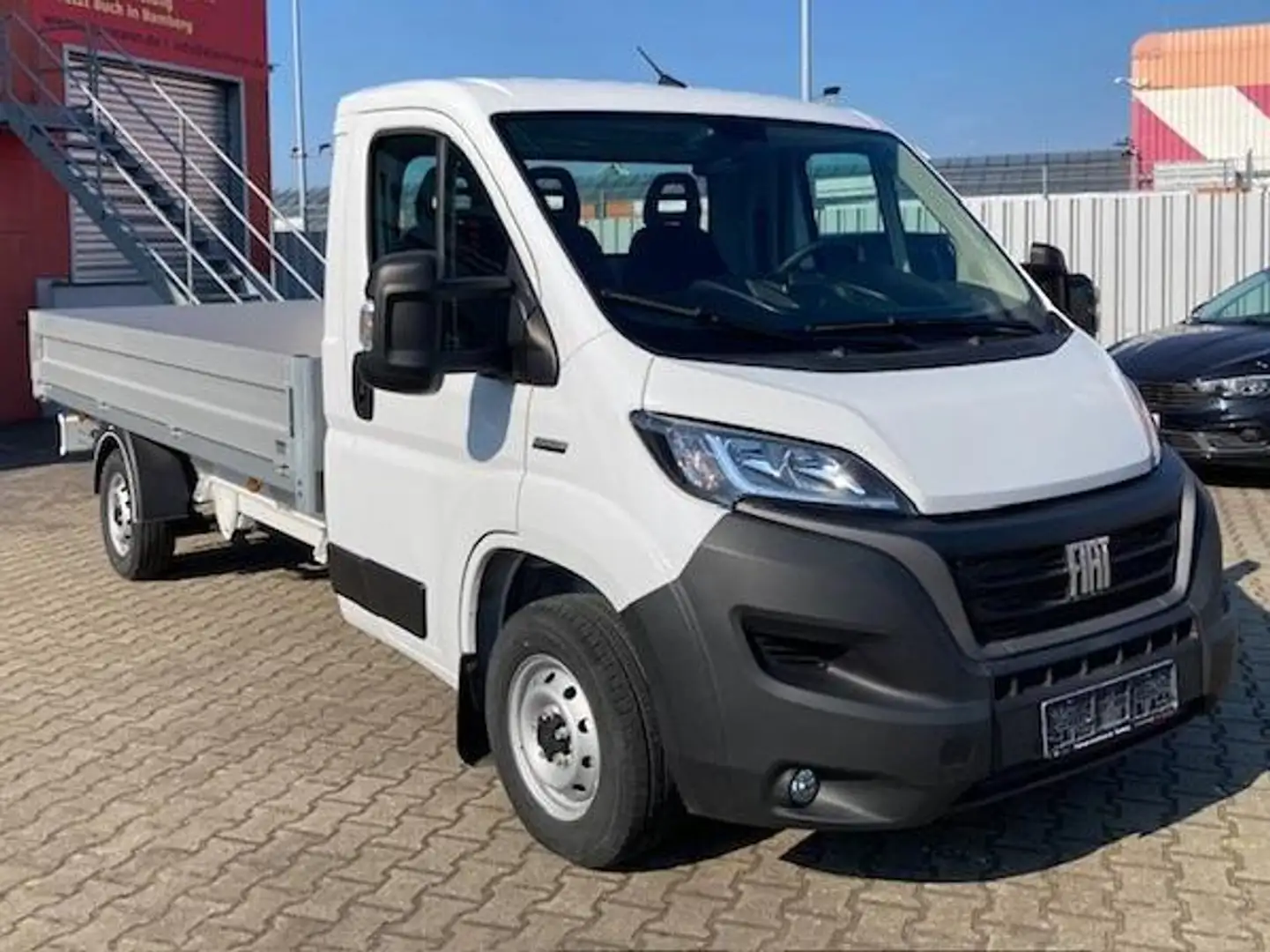 Fiat Ducato 35 L5H1 Pritsche/Klima/Tempomat/Radio/3-Sitzer Weiß - 1