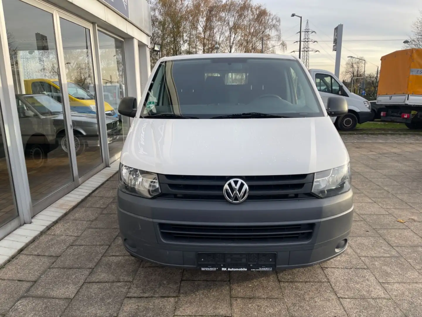 Volkswagen T5 Transporter Kasten-Kombi Kasten *Klimaanlage* Blanco - 2