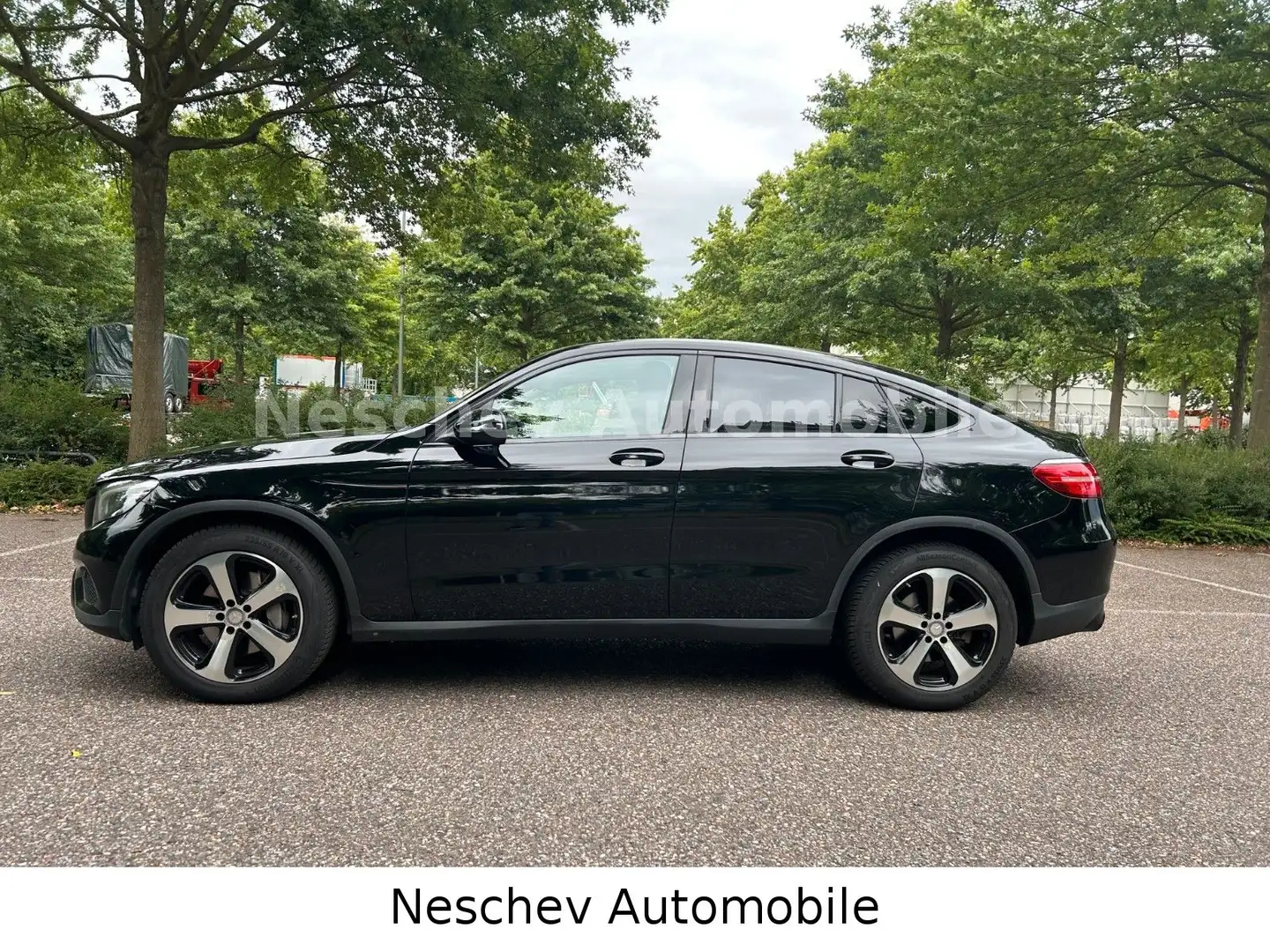 Mercedes-Benz GLC 220 d 4MATIC Coupé 9G-tr Leder/LED/NightP/19 Nero - 2
