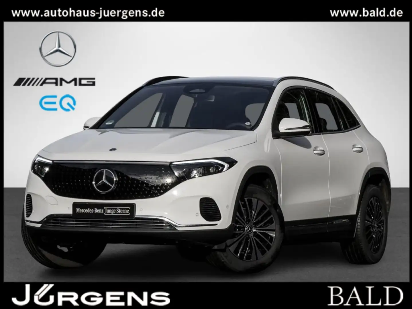 Mercedes-Benz EQA 250 + Progressive/Pano/Memo/LED/Cam/Totw/Ambi Weiß - 1