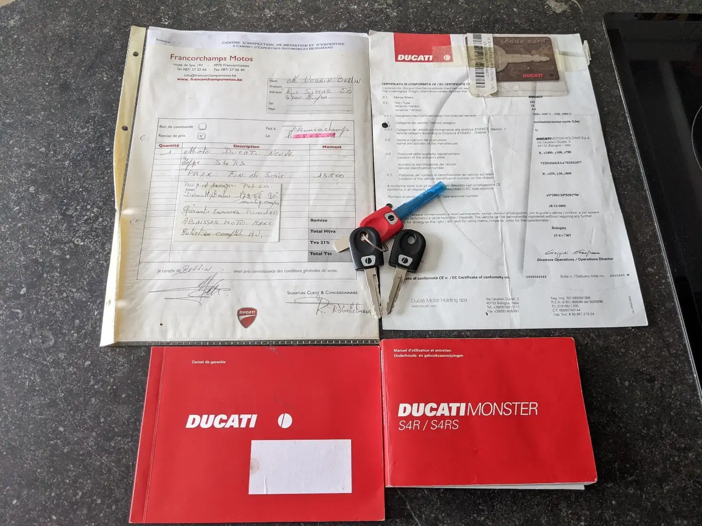 Ducati Monster S4R s4rs Blanc - 2