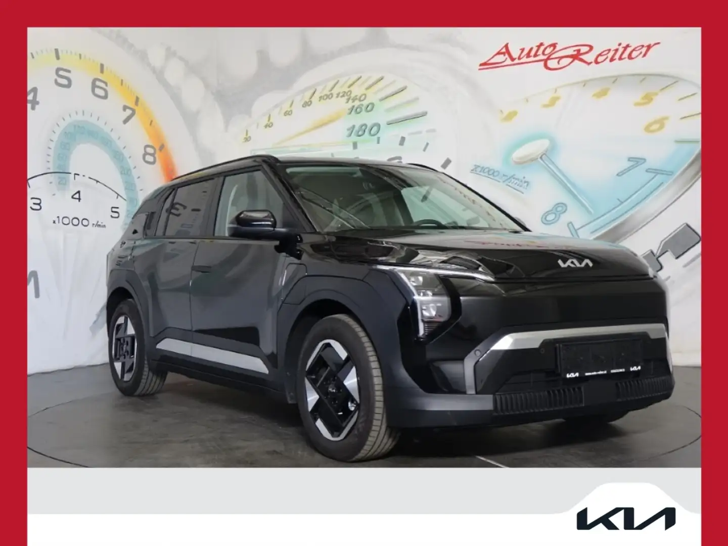 Kia EV3 FWD 81,4kWh Long Range Earth *LED, NAVI, TOTWIN... Schwarz - 1