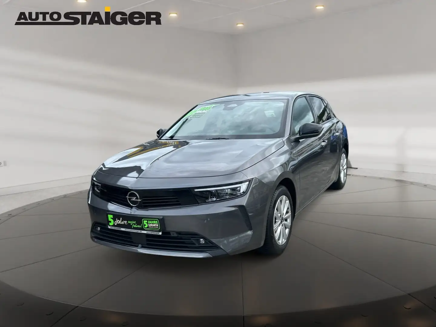 Opel Astra Elegance AHK, LED, Navi, Klima, Kamera Grijs - 2