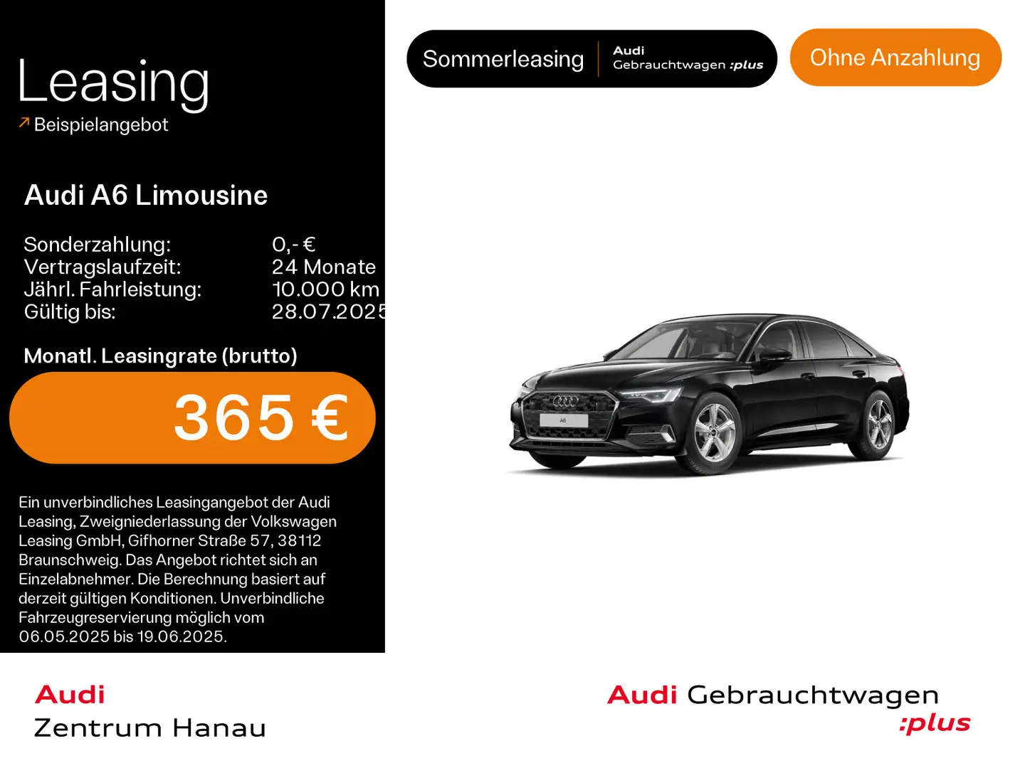 Audi A6 40 TDI quattro advanced*NAVI-PLUS*H Noir - 1