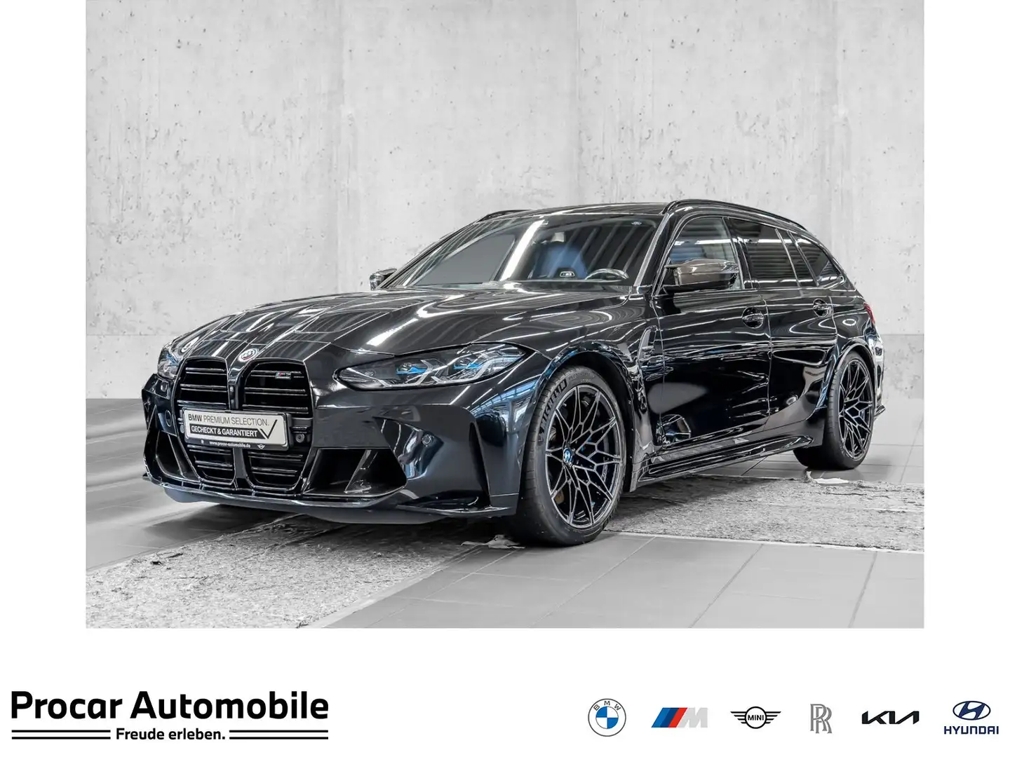 BMW M3 Competition RFK NAVI Laser M Driv. Pack. Zwart - 1