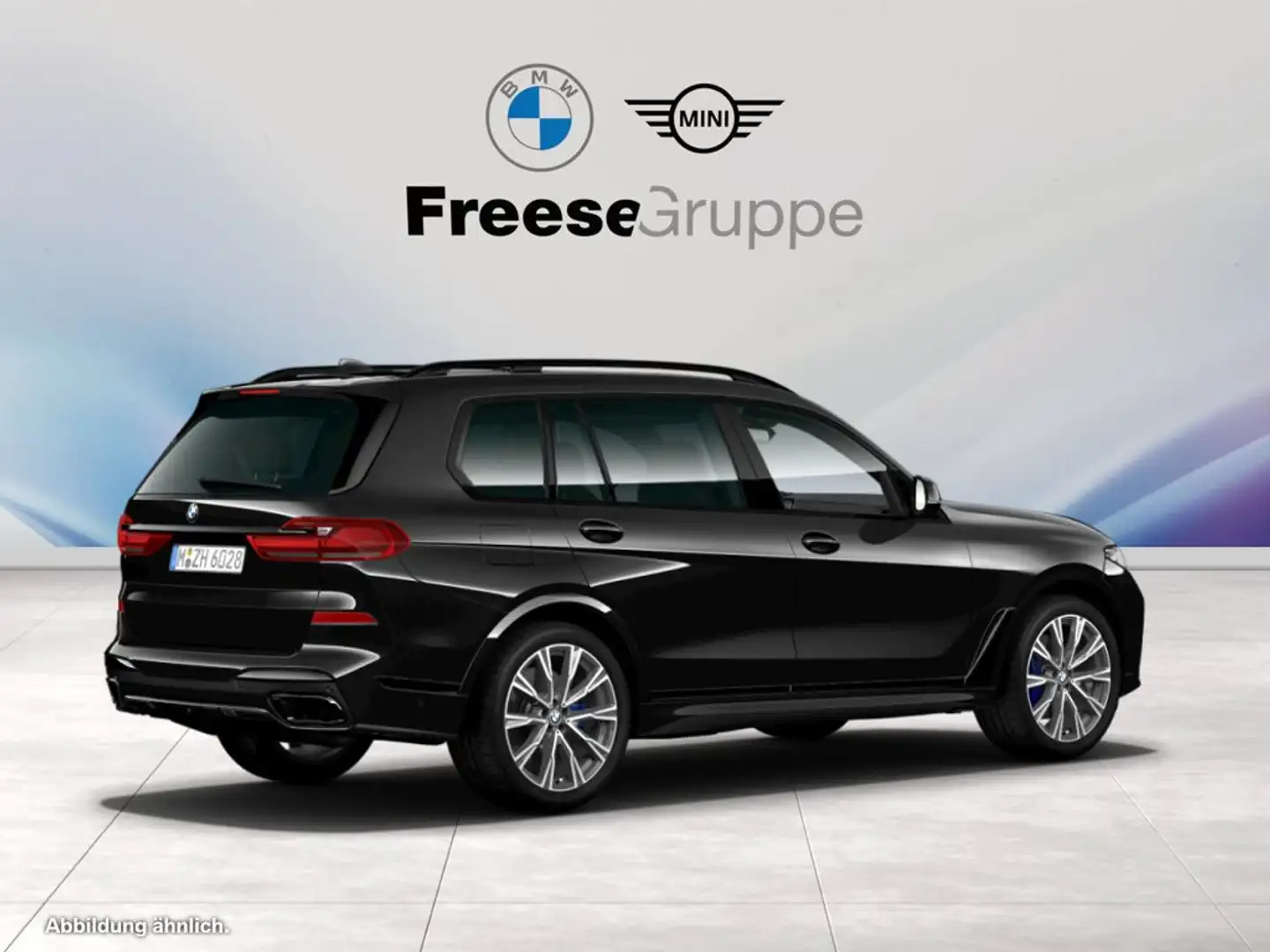 BMW X7 M 50i Laser 360° STANDHZ HEAD-UP SITZBELÜFT BT Schwarz - 2