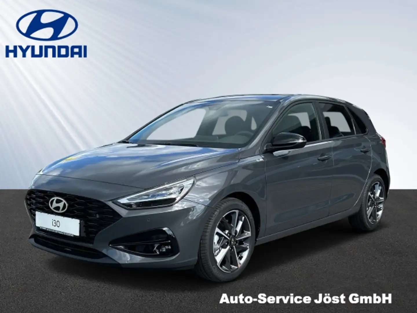 Hyundai i30 Advantage 1.0 Turbo 74 KW/ 100 PS, 6-Gang, Kurzzul Grau - 1