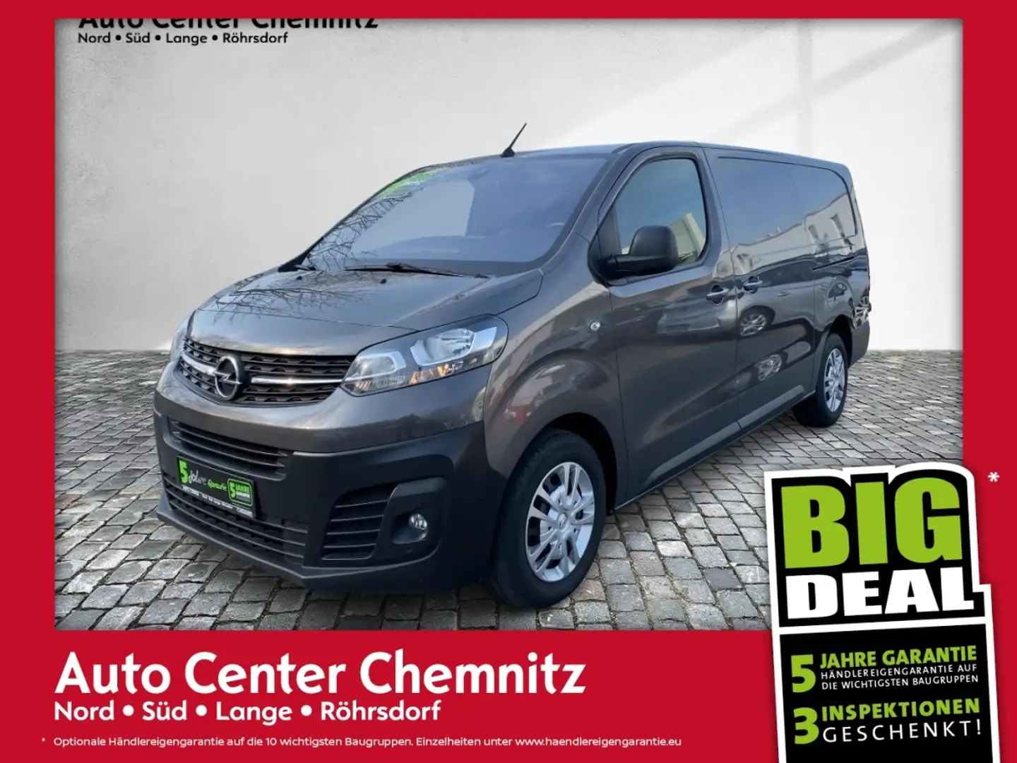 Opel Vivaro Kasten AT8 L Elegance KlimaA/SHZ/Kamera Grijs - 1