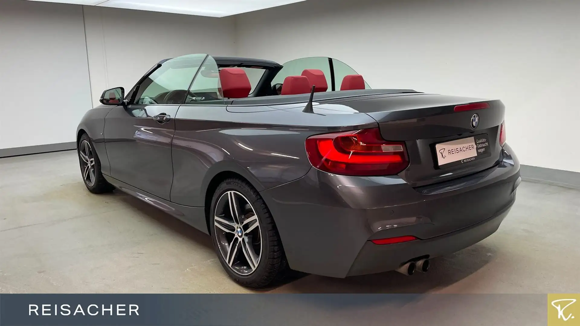 BMW 230 i Cabrio A Navi Prof,M-Sport,M-Sport,Xe,H&K Gris - 2