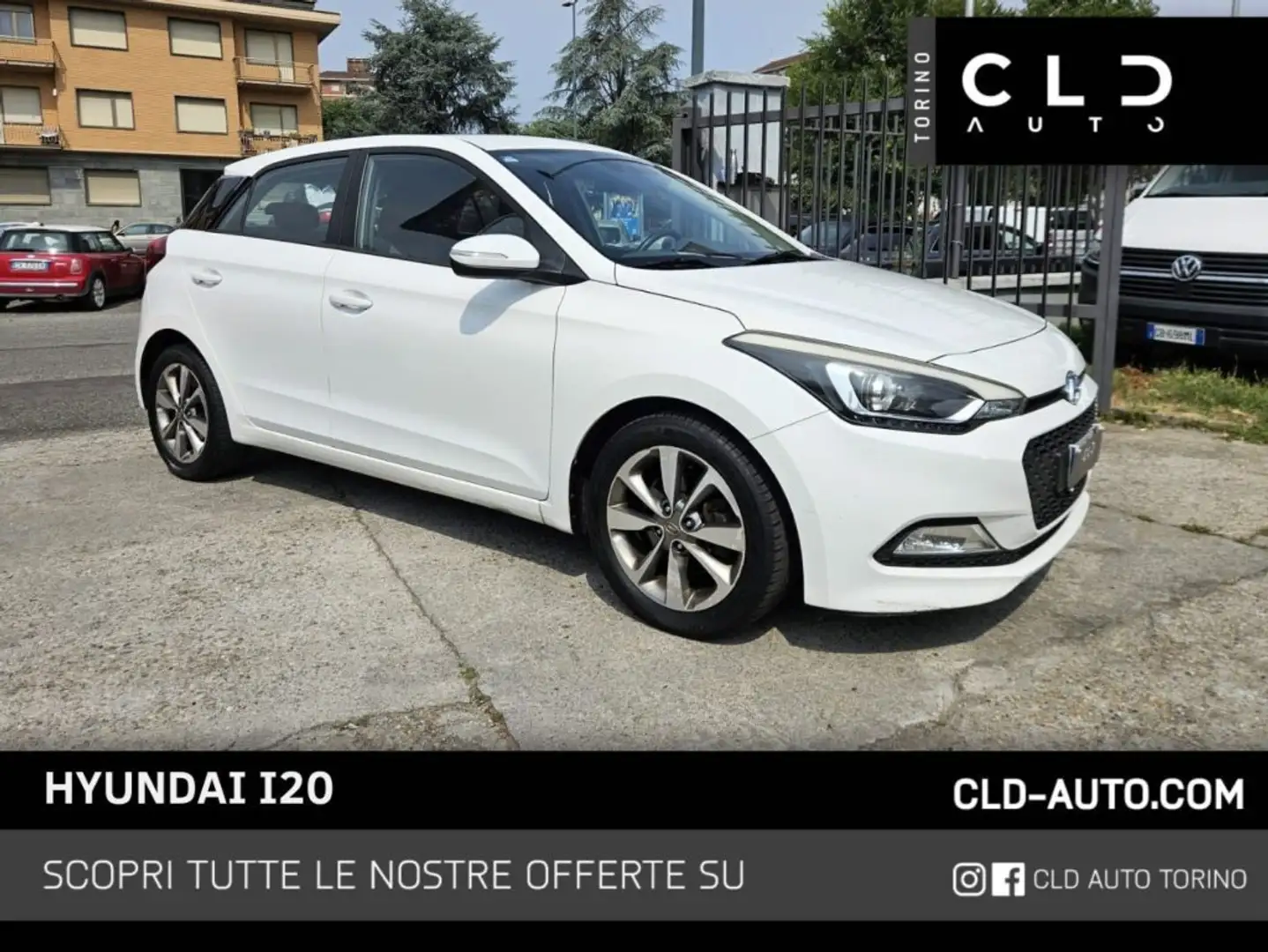 Hyundai i20 1.1 CRDi 12V 5 porte Білий - 1