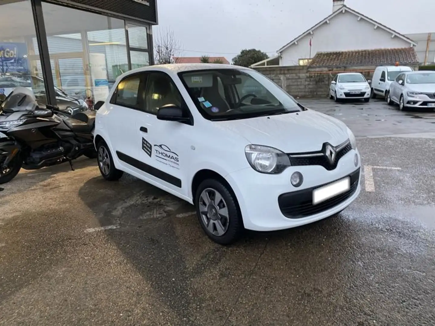 Renault Twingo 1.0 SCe 70ch Zen EDC 2 Places Blanc - 2