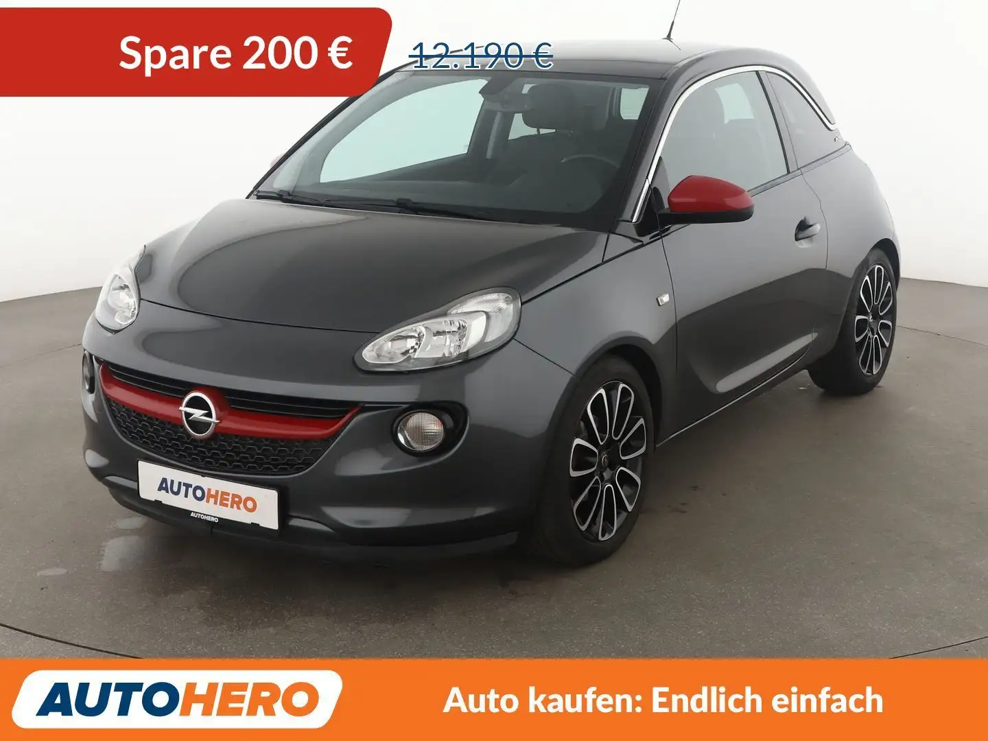 Opel Adam 1.4 Jam Aut.*TEMPO*LIMITER*SHZ*KLIMA* Grau - 1