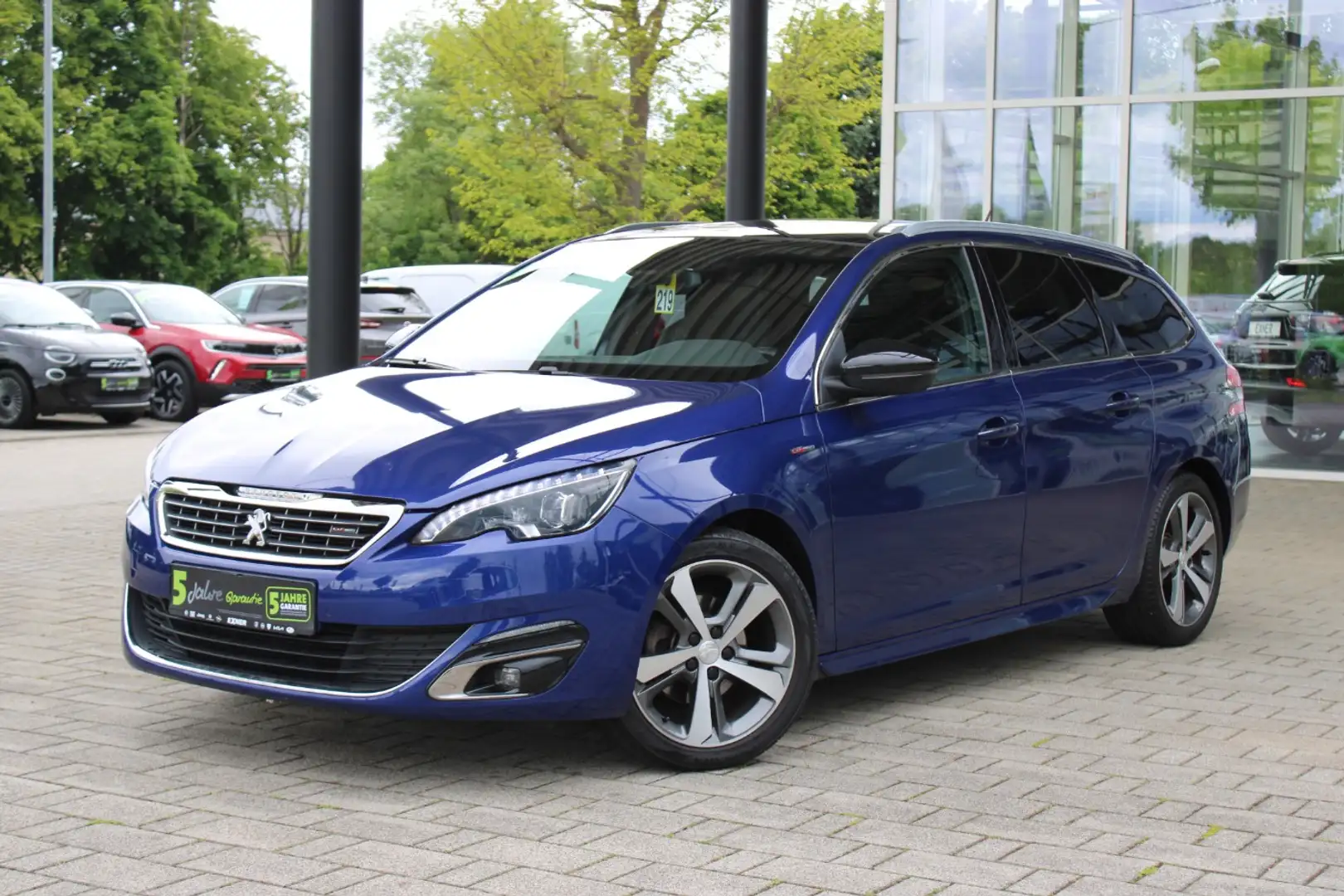 Peugeot 308 SW 1.2 e-THP PureTech 130 ALLURE Pano, PDC Blauw - 2