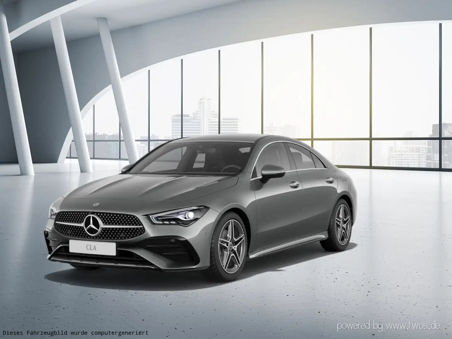 Mercedes-Benz CLA 180 CLA 180 Coupé AMG Adv Plus RüKam Keyless Go LED Grau - 2
