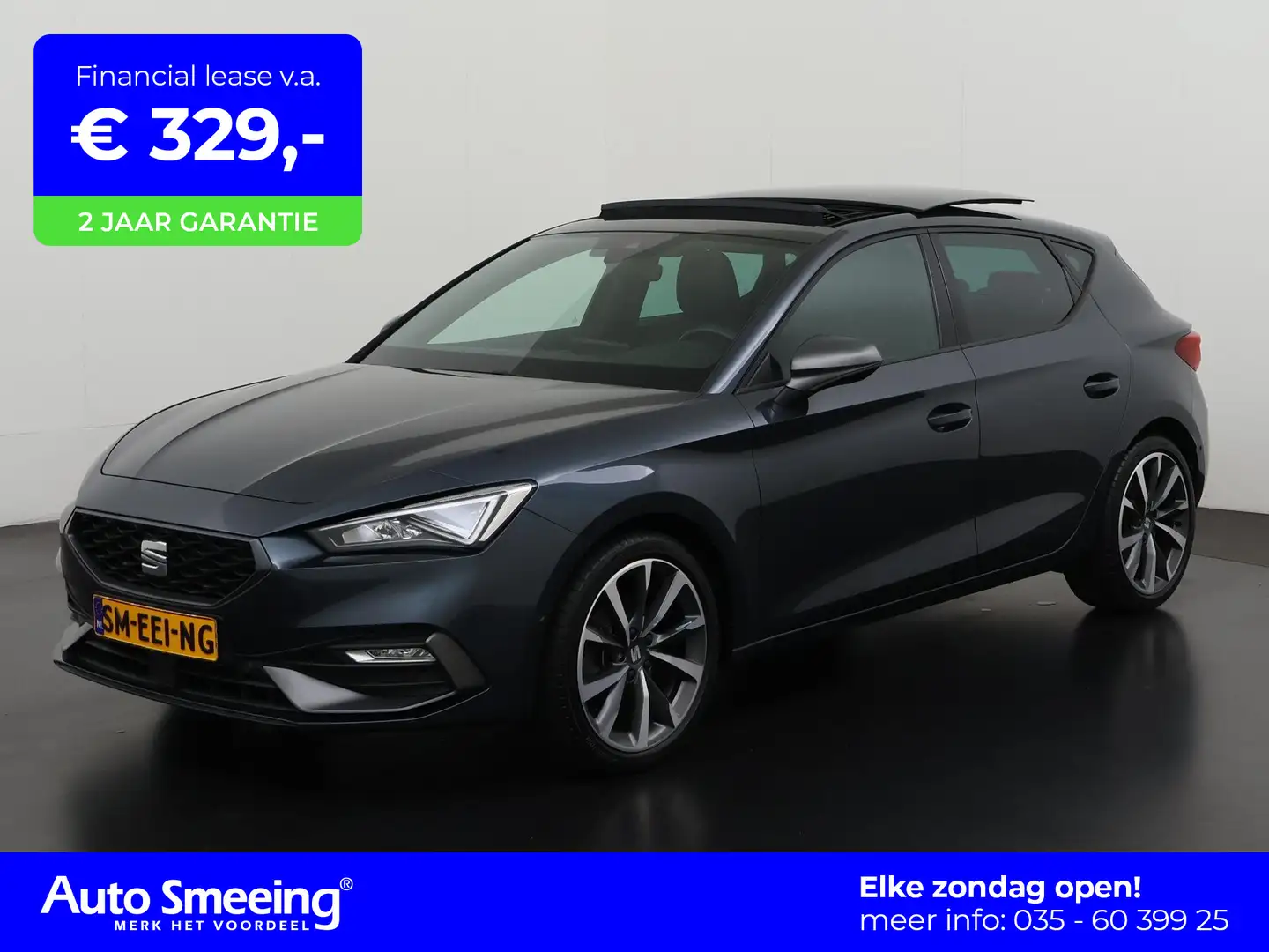 SEAT Leon 1.5 eTSI FR DSG | Schuifdak | Zondag Open! Grijs - 1