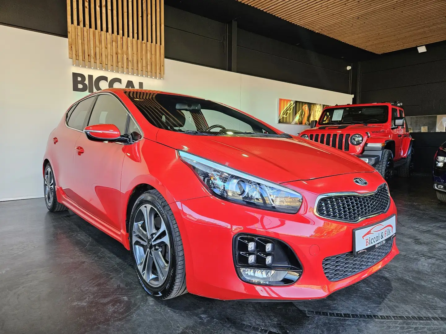 Kia Ceed / cee'd 1.0 T-GDi GT Line ISG Piros - 2