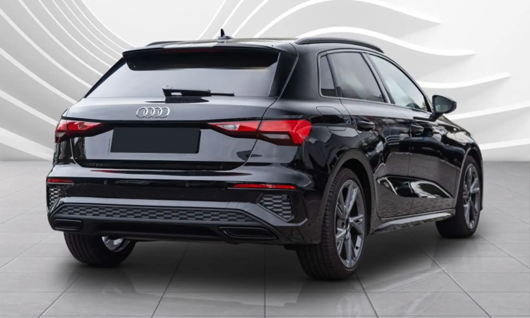Audi A3 SPB 30 TFSI S tronic S line edition Nero - 2
