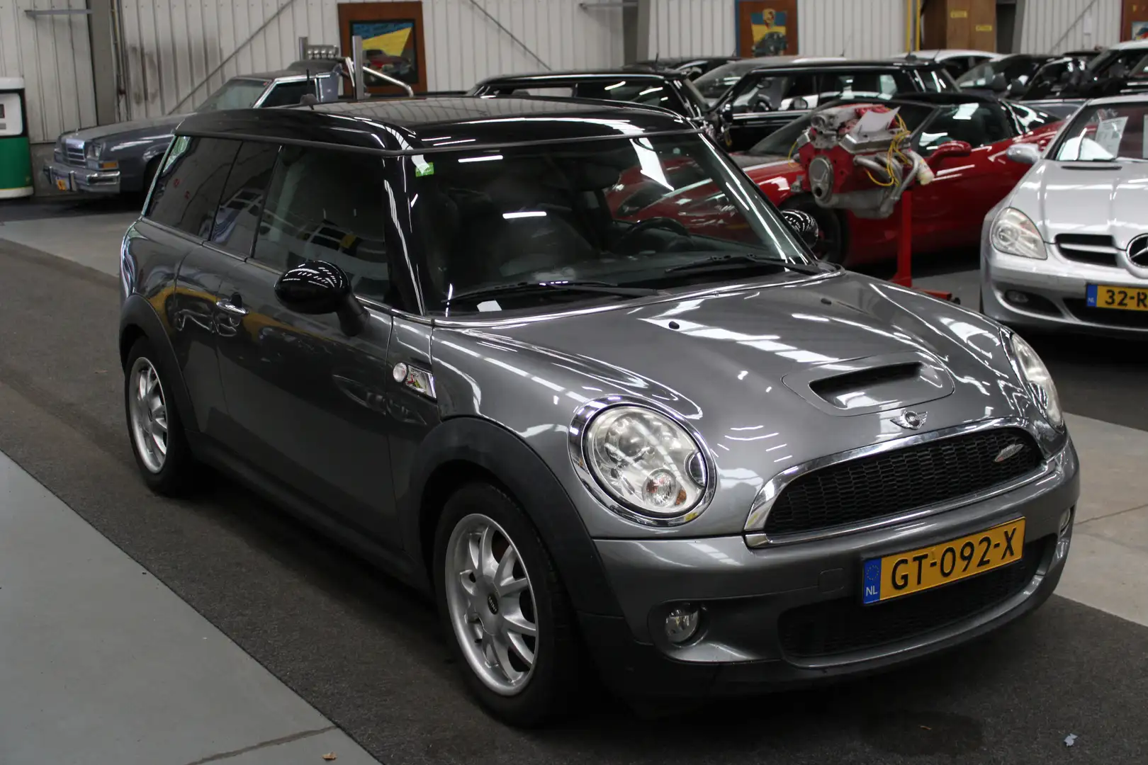 MINI Cooper S Clubman Mini 1.6 Panoramadak, Airco, Cruise control, Navi Szürke - 2